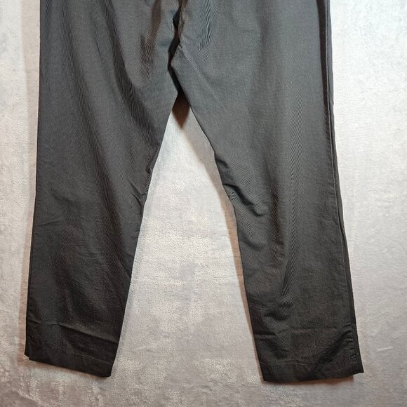 Banana Republic Tailored Slim Fit Mens Dress Pants 36x34 Gray Micro Houndstooth - Picture 10 of 15